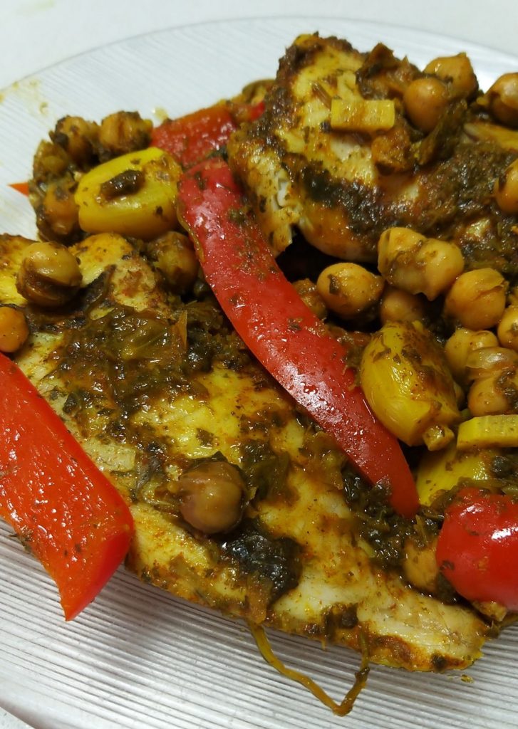 דג מושט בתנור כמו באולמות