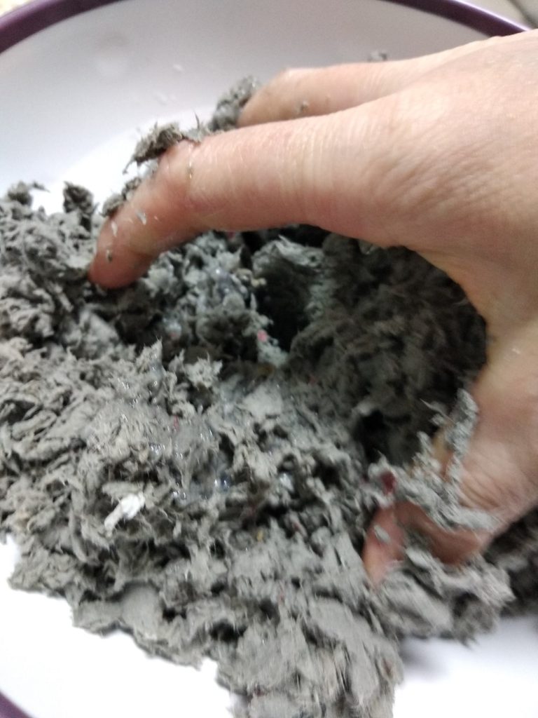 איך מכינים עיסת נייר