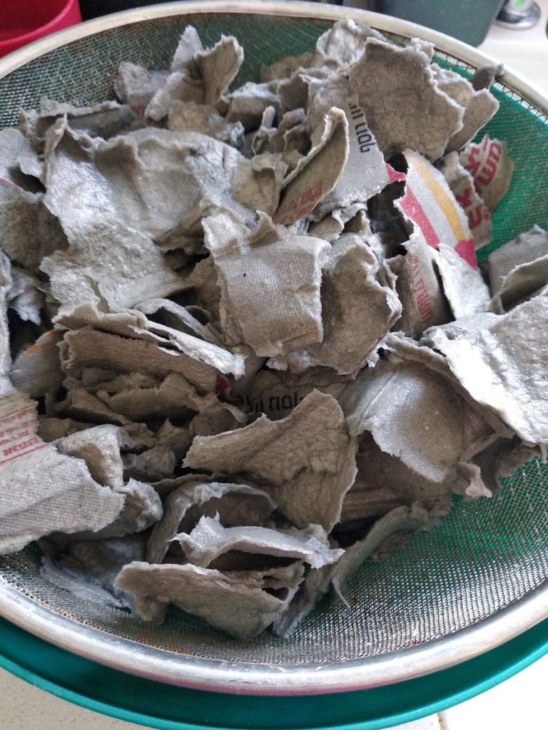 איך מכינים עיסת נייר