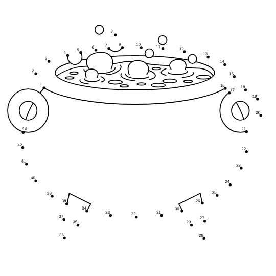 דפי עבודה קו נקודה לחורף