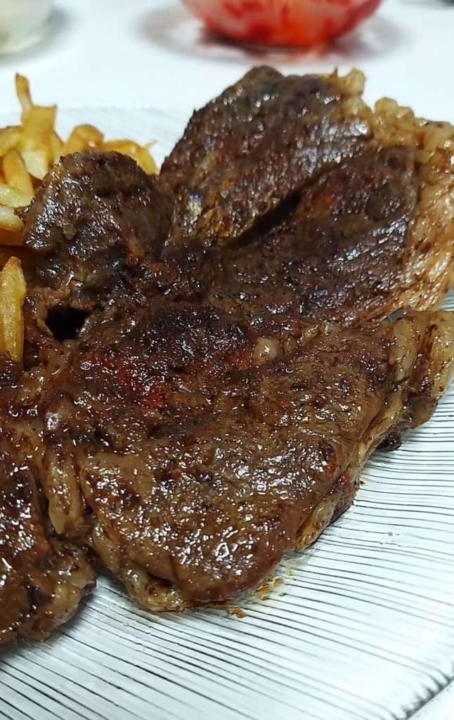 סטייק אנטריקוט במחבת