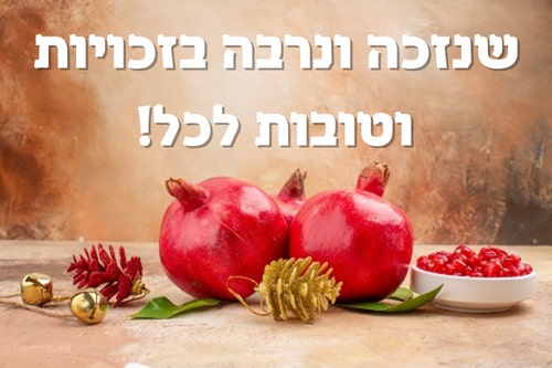 ברכה קצרה לראש השנה ללקוחות