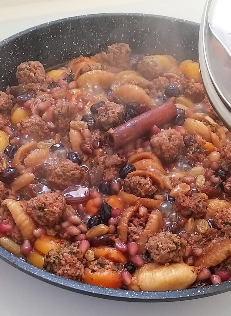 מתכון פירות יבשים ממולאים בשר טחון