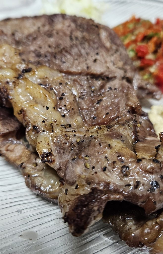 סטייק אנטריקוט בתנור