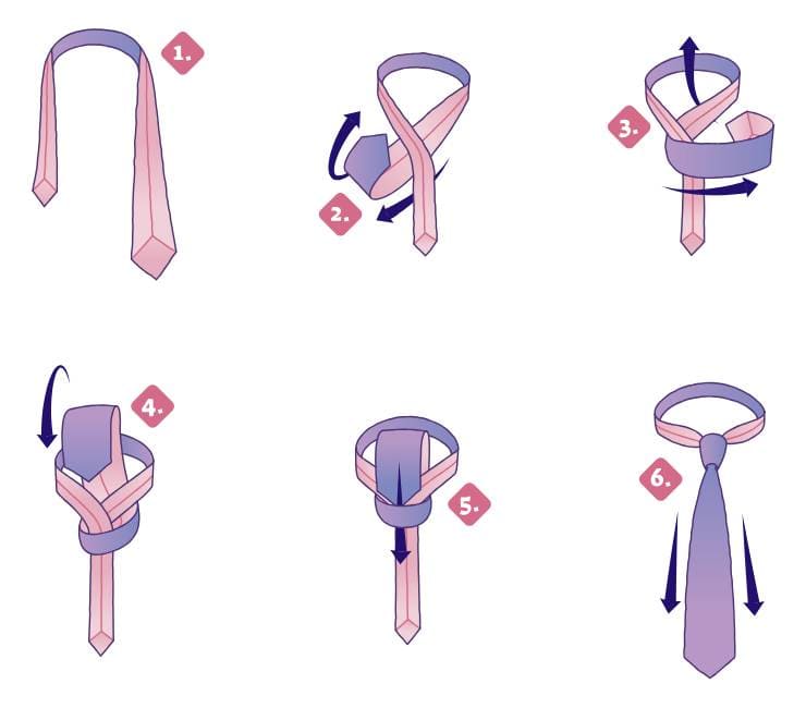 איך לקשור עניבה
