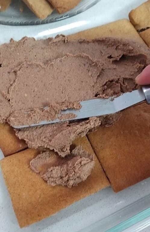 עוגת ביסקוויטים פרווה