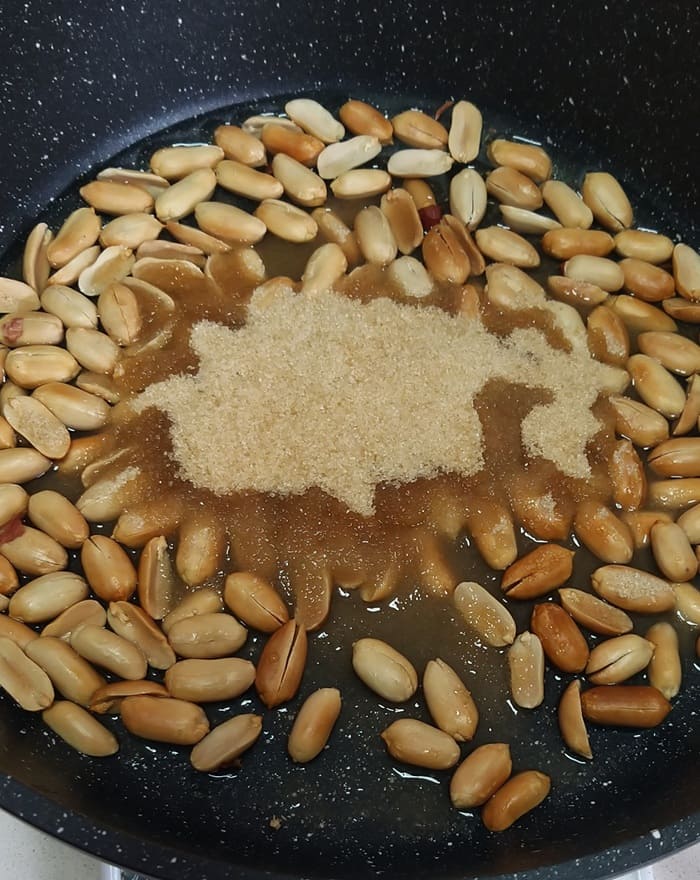 מתכון בוטנים מסוכרים